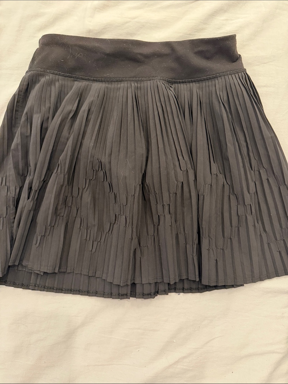 Ivivva Charcoal Grey Pleated Mini Skirt